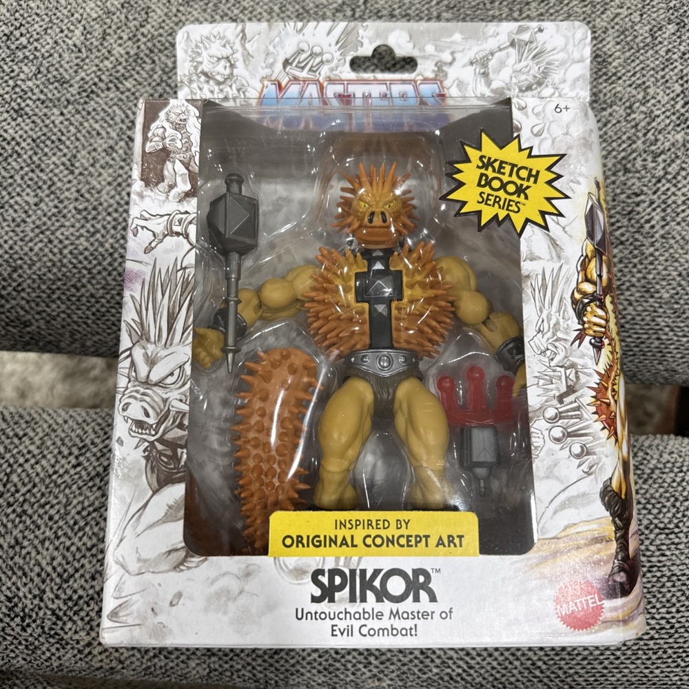 Masters of the Universe Origins SPIKOR Sketchbook Series Concept Art 6" Figure